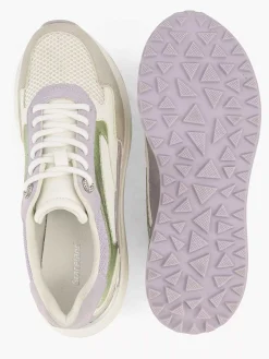 Dames Graceland Beige Chunky Sneaker Glitter