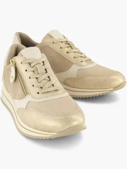 Dames Easy Street Beige Comfort Sneaker