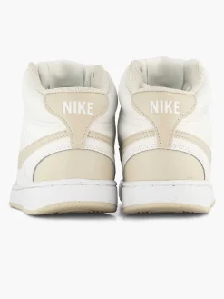 Dames Nike Beige Court Vision Mid