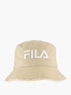 Dames FILA Beige Bucket Hat Mit