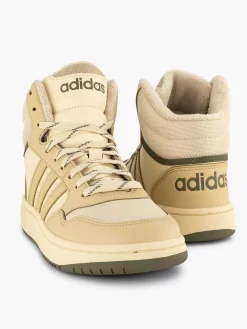 Kinderen adidas Beige Hoops Mid 3.0 K