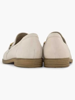 Dames Medicus Beige Leren Instapper