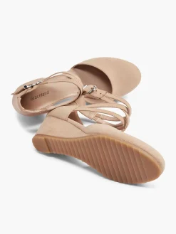 Dames Graceland Beige Pump Gesp
