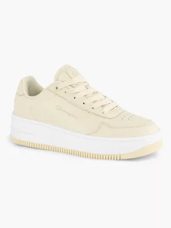 Dames Champion Beige Rebound Platform Low