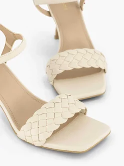 Dames Graceland Beige Sandalette Gevochten