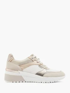 Dames Esprit Beige Sneaker