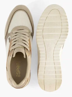 Dames Esprit Beige Sneaker