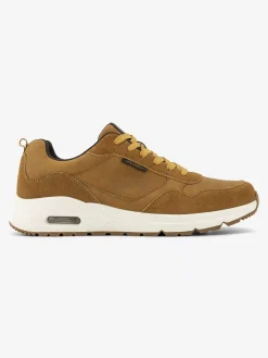 Heren Easy Street Bruine Comfort Sneaker