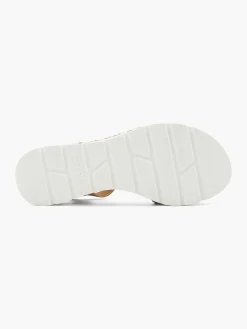 Dames Esprit Cognac Platform Sandaal