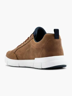 Heren TOM TAILOR Cognac Sneaker