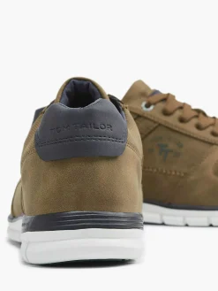 Heren TOM TAILOR Cognac Sneaker