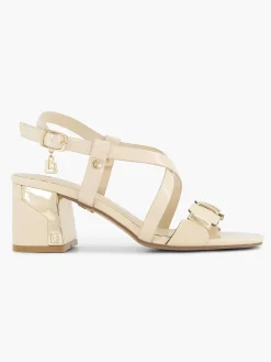 Dames Laura Biagiotti Creme Sandalette