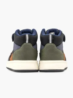Kinderen Vty Donkerblauwe Hoge Sneaker