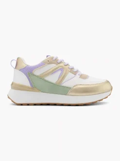 Dames Graceland Gouden Chunky Sneaker