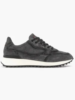 Heren Oxmox Grijze Leren Sneaker