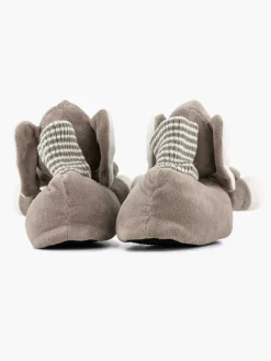 Kinderen Bobbi-Shoes Grijze Pantoffel Olifant