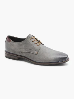 Heren AM SHOE Grijze Veterschoen