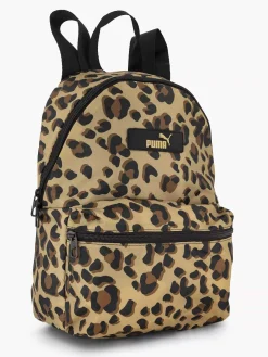 Dames Puma Luipaard Core Pop Backpack