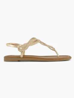 Dames Graceland Rosegouden Sandaal