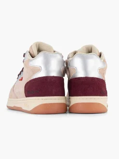 Kinderen Kickers Roze Leren Sneaker