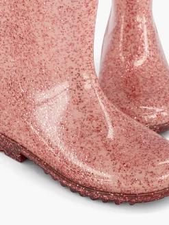 Kinderen Landrover Roze Regenlaars Glitters
