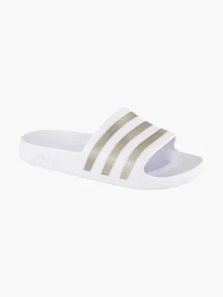 Dames adidas Witte Adilette Aqua