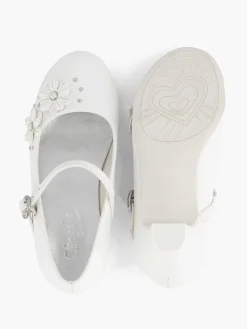 Kinderen Cupcake Couture Witte Ballerina Bloemetjes