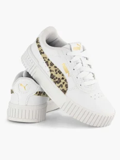 Kinderen Puma Witte Carina 2.0 Animal Update Ps