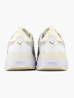 Dames Puma Witte Cassia Laser Cut