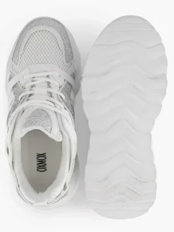 Dames Oxmox Witte Chunky Sneaker