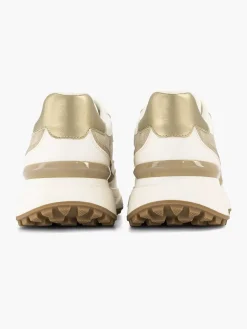 Dames Graceland Witte Chunky Sneaker Glitter