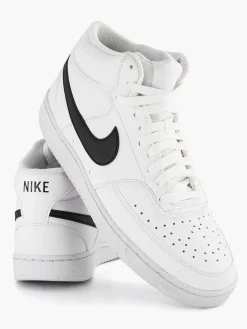 Heren Nike Witte Court Vision Mid