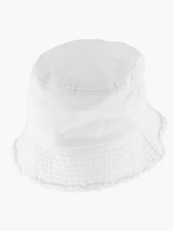 Dames FILA Witte Bucket Hat Mit