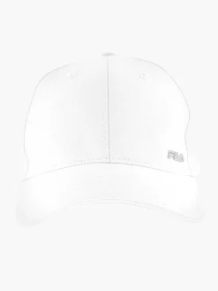 Dames FILA Witte Metall Charm Cap