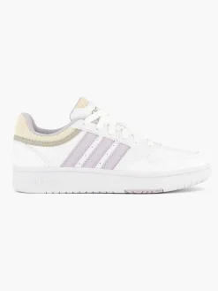 Dames adidas Witte Hoops 3.0