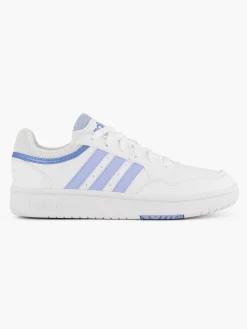 Dames adidas Witte Hoops 3.0