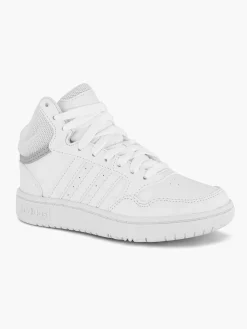 Kinderen adidas Witte Hoops Mid 3.0 K