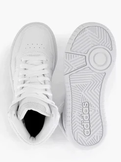 Kinderen adidas Witte Hoops Mid 3.0 K