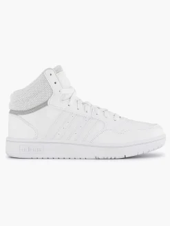 Kinderen adidas Witte Hoops Mid 3.0 K