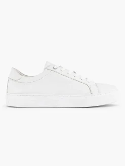 Heren Oxmox Witte Leren Sneaker