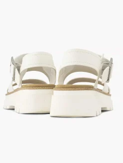 Dames Oxmox Witte Platform Sandaal