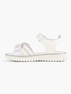 Kinderen Oxmox Witte Platform Sandaal