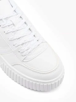 Dames Graceland Witte Platform Sneaker