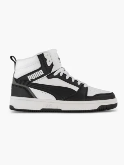Kinderen Puma Witte Rebound V6 Mid Jr