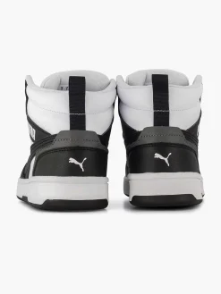 Kinderen Puma Witte Rebound V6 Mid Jr