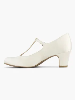 Dames Graceland Witte Pump
