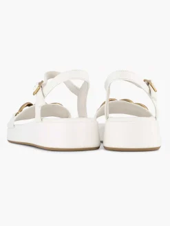 Dames Oxmox Witte Sandaal Sierketting