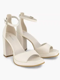 Dames Graceland Witte Sandalette