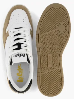 Heren Lee Cooper Witte Sneaker