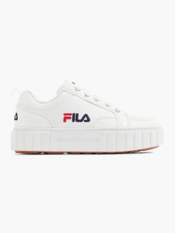 Kinderen FILA Witte Sneaker Platform